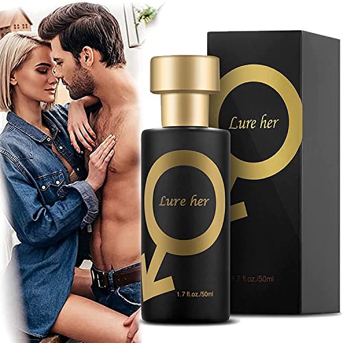 Lure Her Perfume for Men, Lure Her Cologne for Men, Golden Lure Pheromone Perfume, Lure Her Perfume Pheromones for Men, Attract Women Men (Black-1Pcs) von ERISAMO