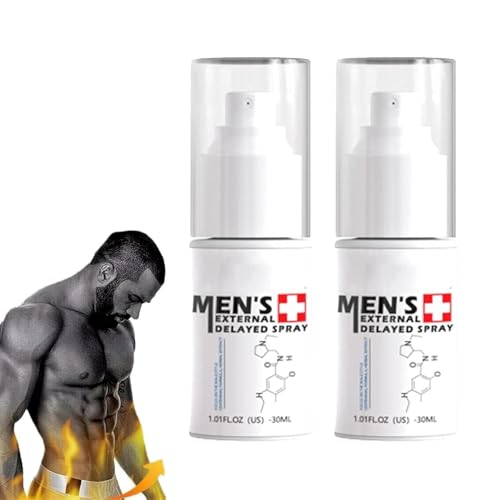 Men's Long Lasting Delay Stronger Spray, Men's External Delayed Spray,Intimacy Enhancer for Men, Improve the Quality of Love and Make Her Love You More (2Pcs) von ERISAMO