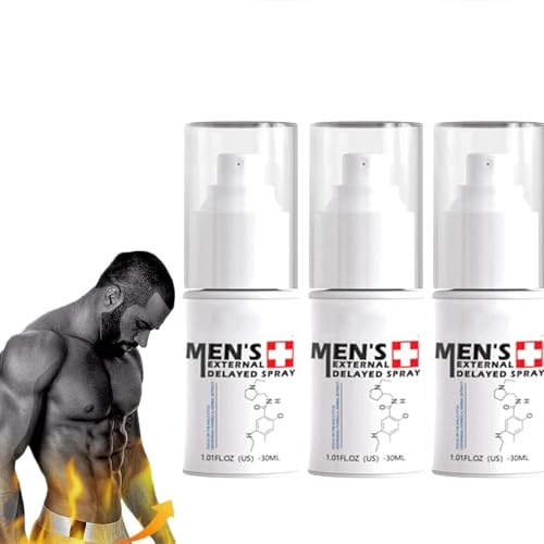 Men's Long Lasting Delay Stronger Spray, Men's External Delayed Spray,Intimacy Enhancer for Men, Improve the Quality of Love and Make Her Love You More (3Pcs) von ERISAMO