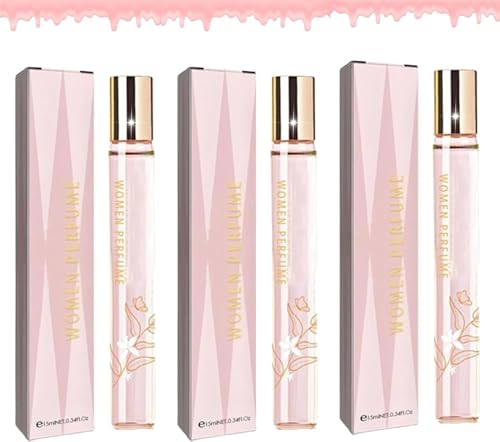 Pheromones Perfume, Long-Lasting Pheromones Perfume Paris Passion Natural Attraction for Women to Attract Men, Roll on Pheromone Perfume for Women,15ML (3Pcs) von ERISAMO