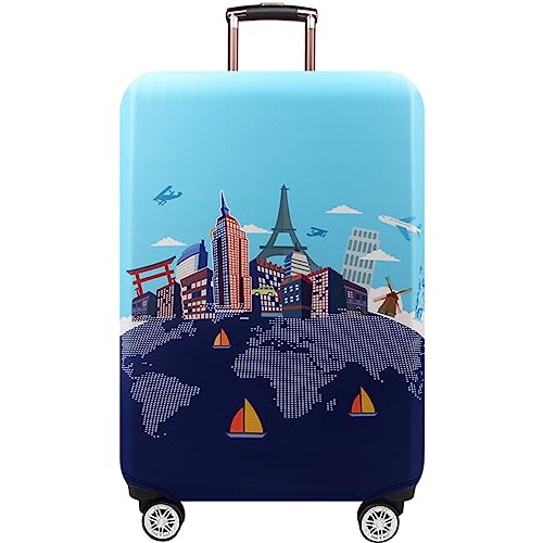 ERKIES travel Suitcase Cover Elastic Spandex Kofferschutzhüllen Modisch Frauen Luggage Cover für 19-21 Zoll Waschbare von ERKIES