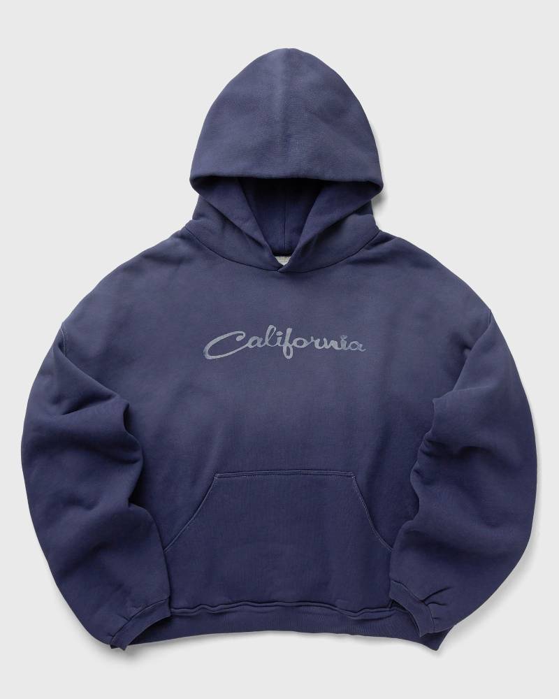 ERL CALIFORNIA HOODIE KNIT men Hoodies blue in Größe:L von ERL