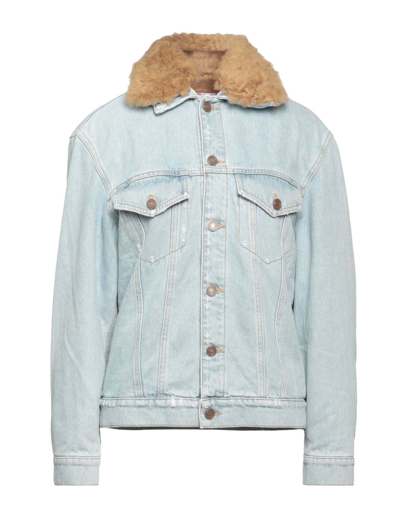 ERL Jeansjacke/-mantel Damen Blau von ERL