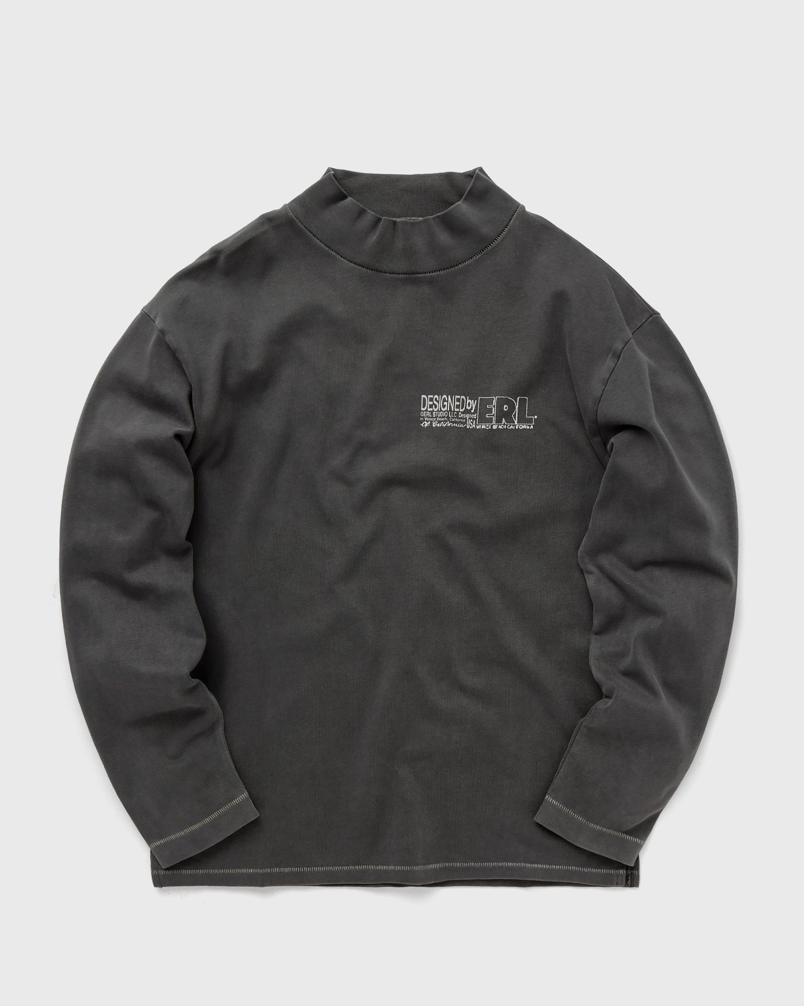 ERL MAKE BELIEVE ERL LONGSLEEVE TSHIRT KNIT men Longsleeves black in Größe:L von ERL