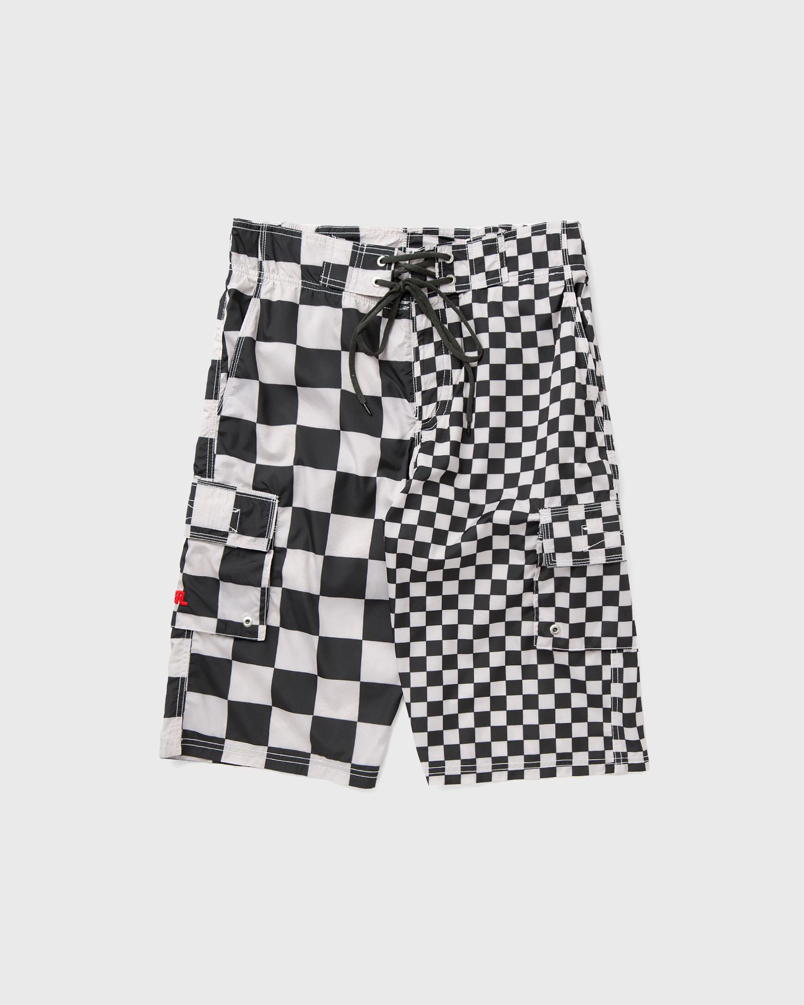 ERL PRINTED SWIM SHORTS WOVEN men Swimwear black|white in Größe:L von ERL