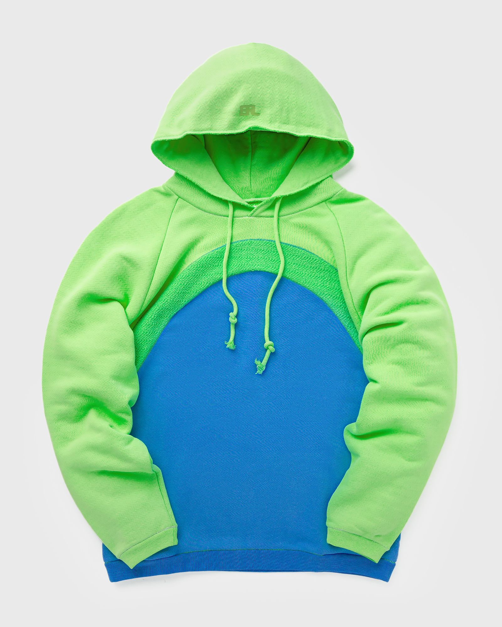 ERL RAINBOW HOODIE KNIT men Hoodies blue|green in Größe:M von ERL