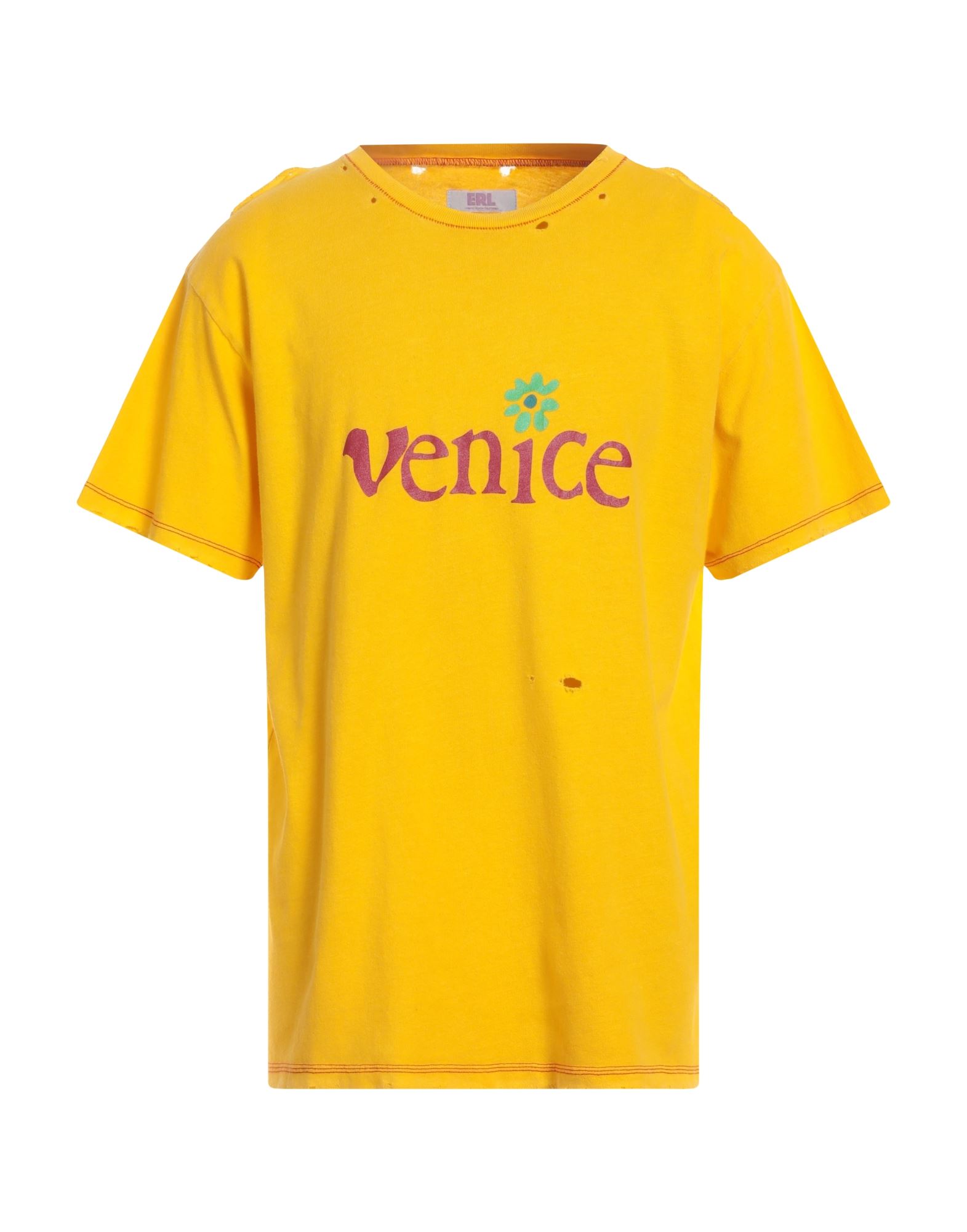 ERL T-shirts Herren Gelb ERL T-shirts Herren Gelb von ERL