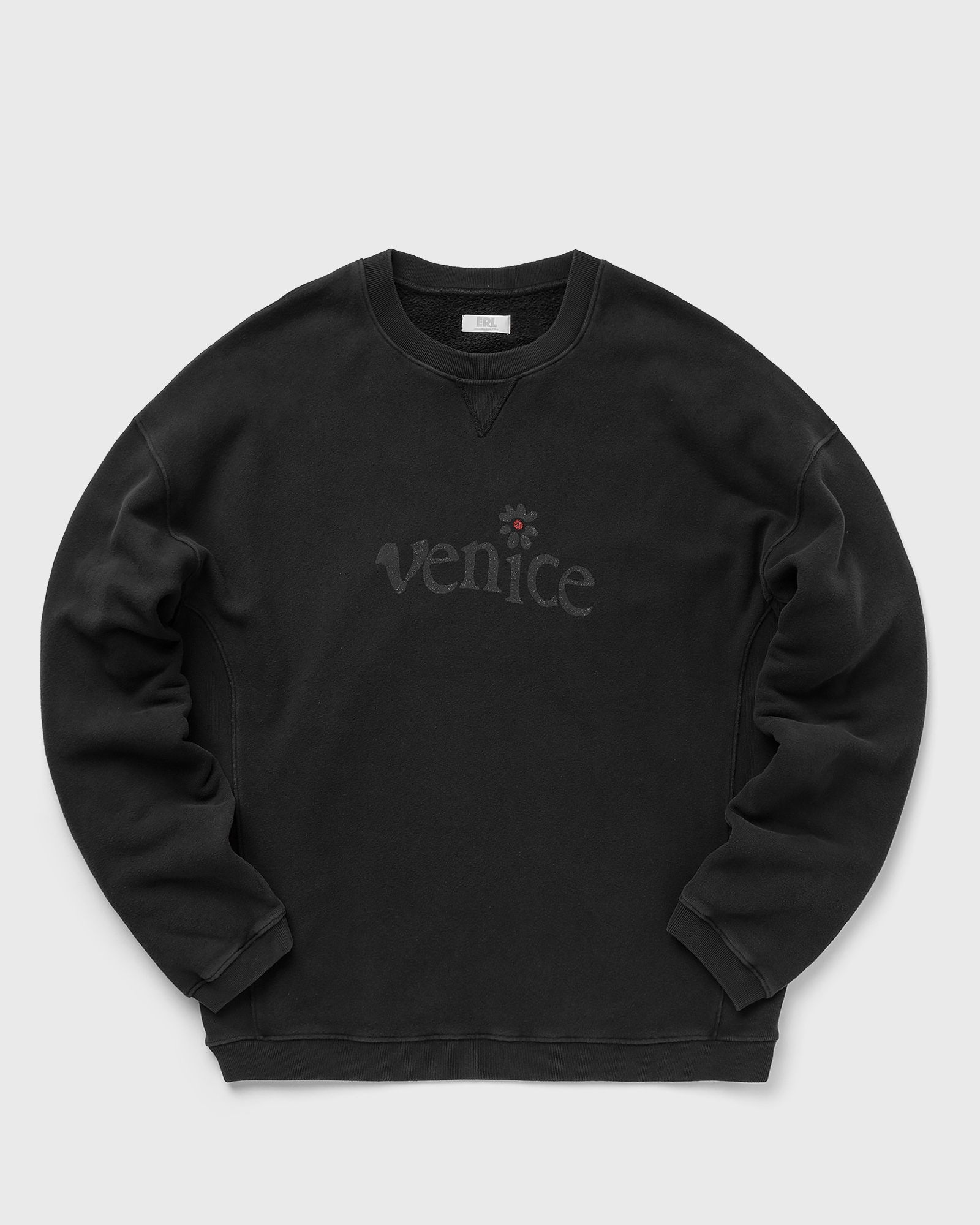 ERL UNISEX VENICE CREW NECK PREMIUM FLEECE SWEATSHIRT men Sweatshirts black in Größe:L von ERL