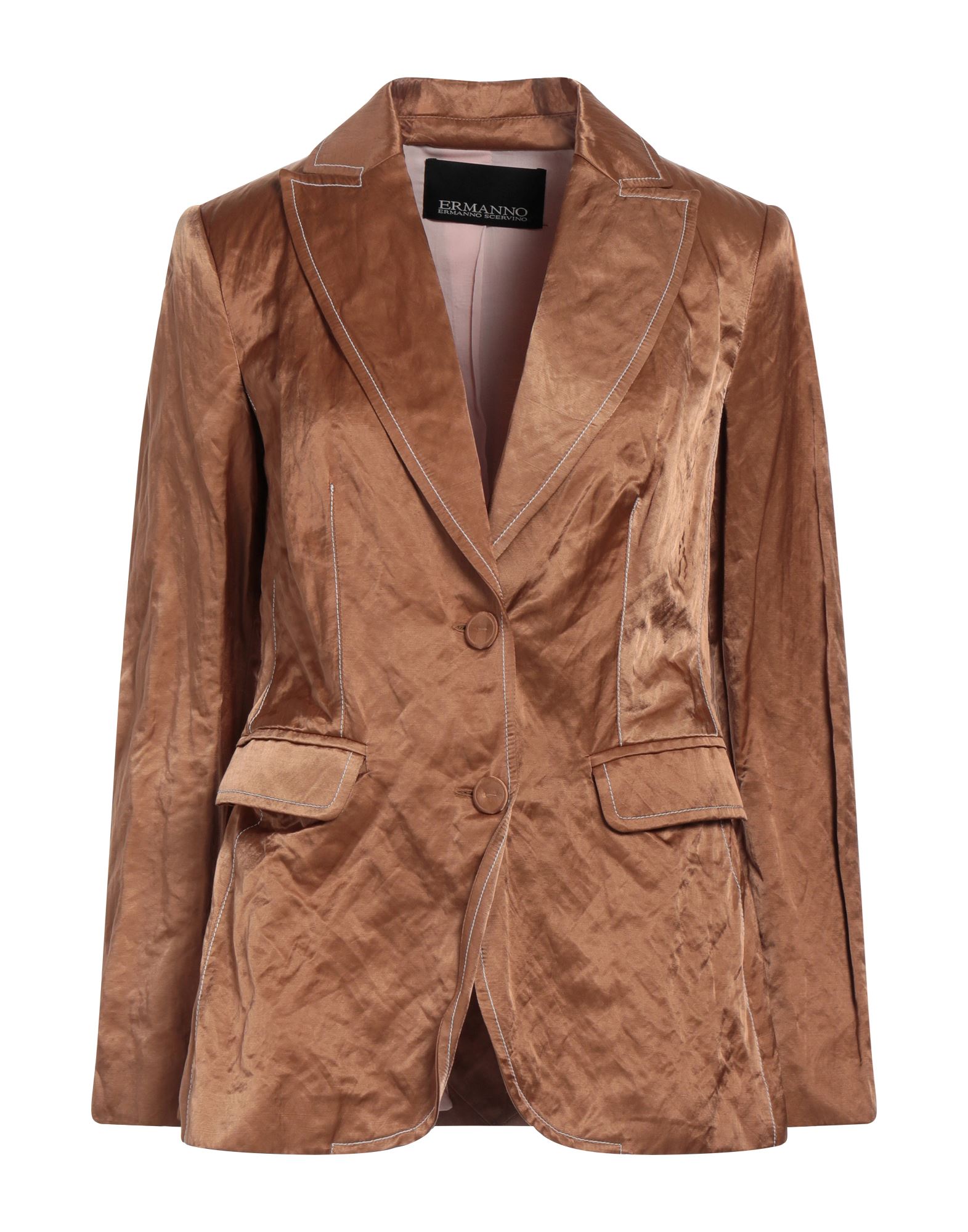 ERMANNO DI ERMANNO SCERVINO Blazer Damen Lederfarben von ERMANNO DI ERMANNO SCERVINO