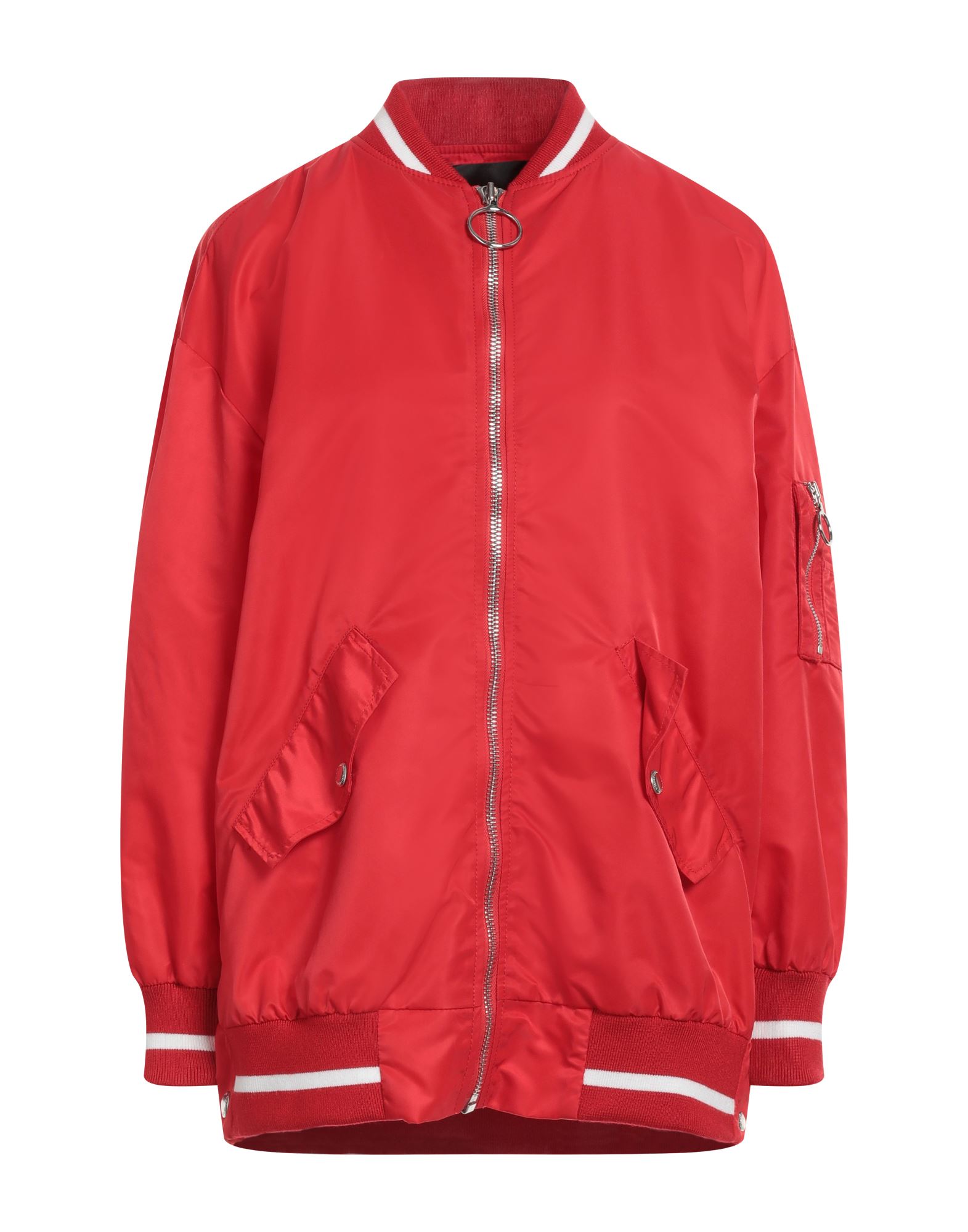 ERMANNO DI ERMANNO SCERVINO Jacke & Anorak Damen Rot von ERMANNO DI ERMANNO SCERVINO