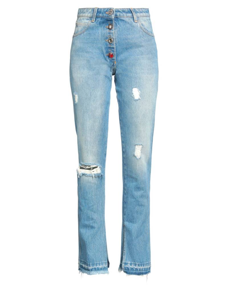 ERMANNO DI ERMANNO SCERVINO Jeanshose Damen Blau von ERMANNO DI ERMANNO SCERVINO
