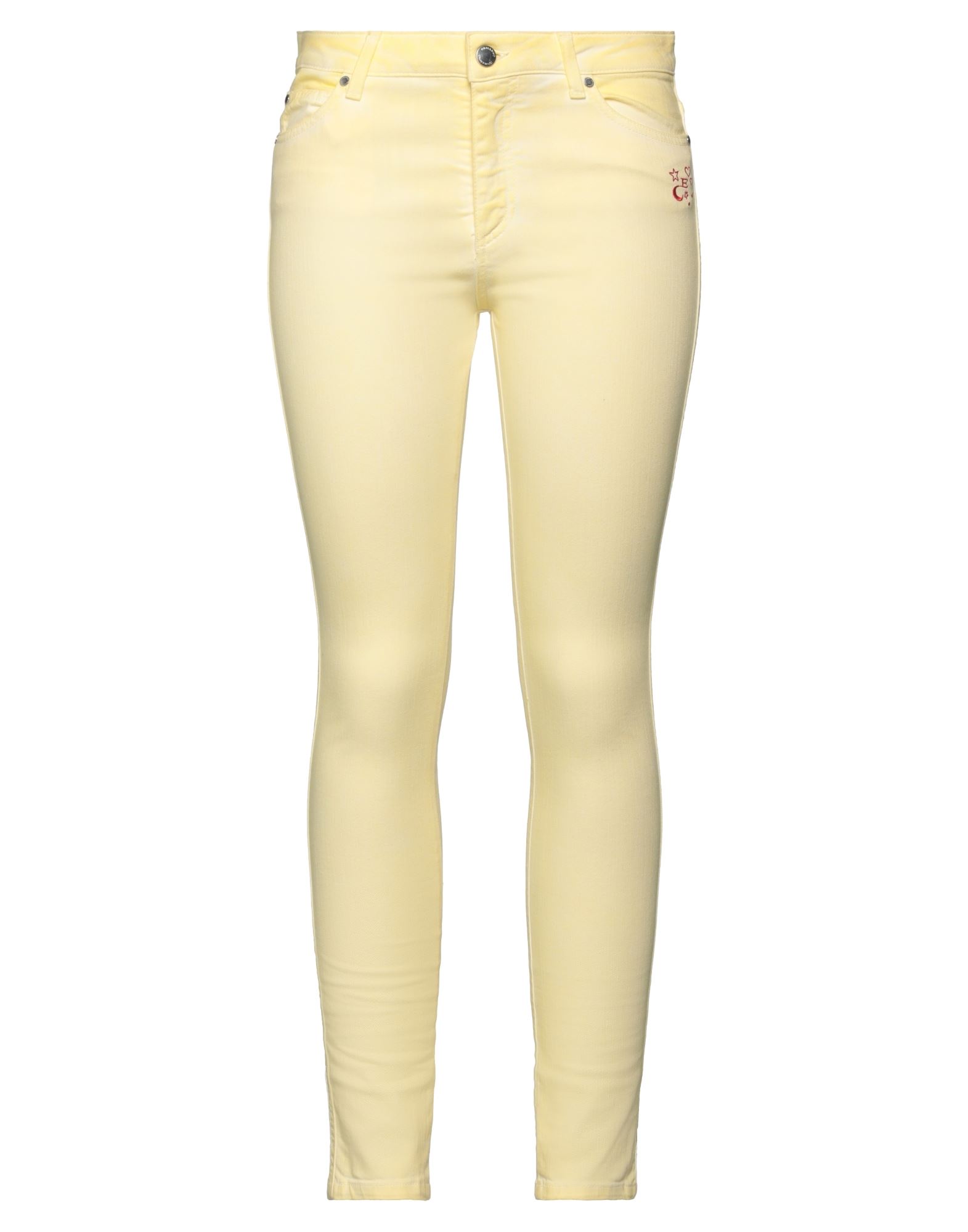 ERMANNO DI ERMANNO SCERVINO Jeanshose Damen Gelb ERMANNO DI ERMANNO SCERVINO Jeanshose Damen Gelb von ERMANNO DI ERMANNO SCERVINO