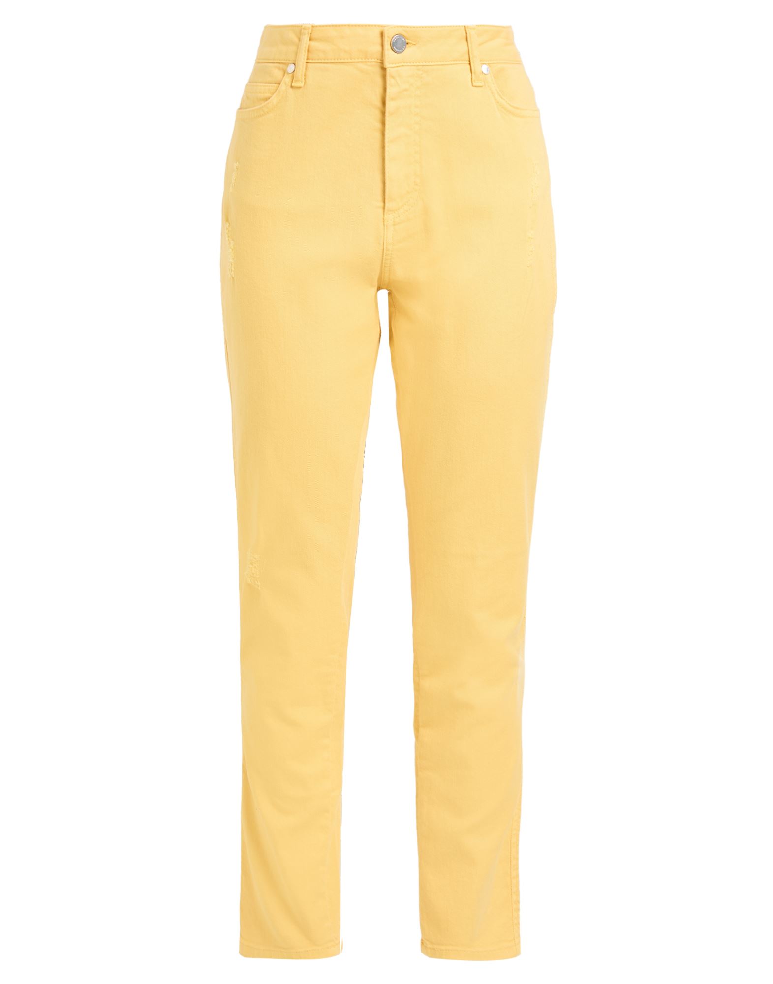 ERMANNO DI ERMANNO SCERVINO Jeanshose Damen Gelb ERMANNO DI ERMANNO SCERVINO Jeanshose Damen Gelb von ERMANNO DI ERMANNO SCERVINO