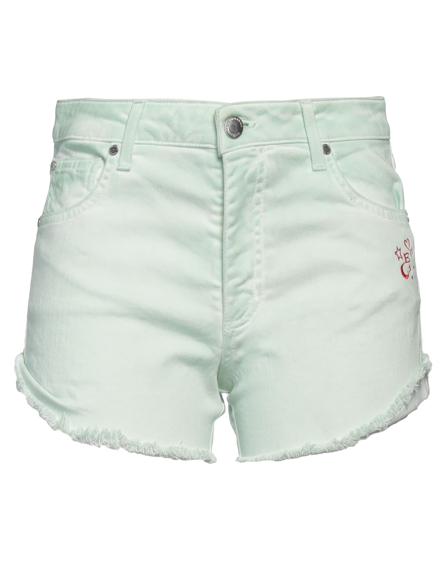 ERMANNO DI ERMANNO SCERVINO Jeansshorts Damen Säuregrün von ERMANNO DI ERMANNO SCERVINO