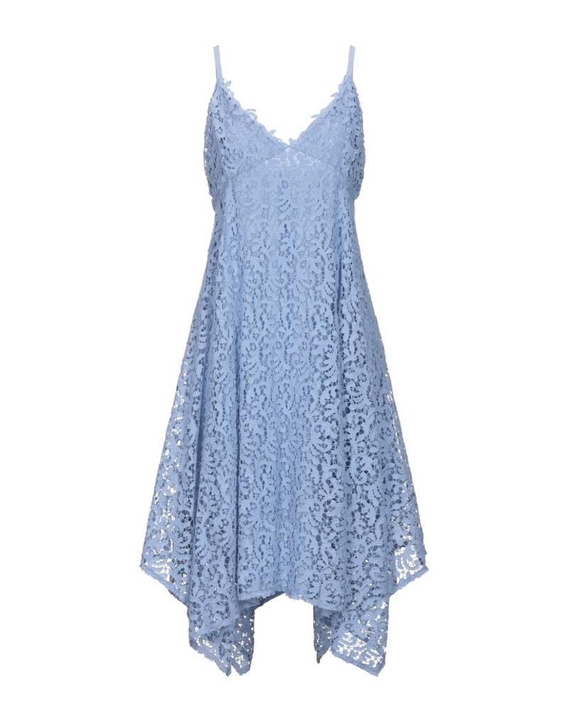 ERMANNO DI ERMANNO SCERVINO Midi-kleid Damen Blaugrau von ERMANNO DI ERMANNO SCERVINO