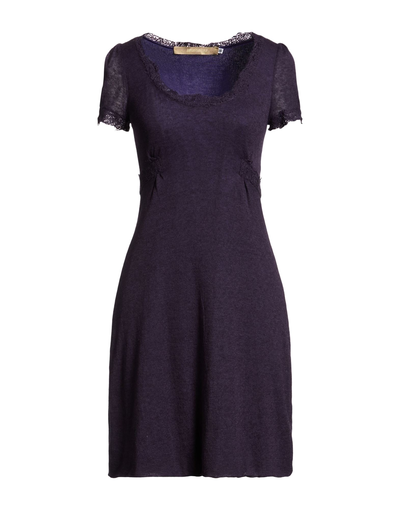 ERMANNO DI ERMANNO SCERVINO Mini-kleid Damen Dunkelviolett ERMANNO DI ERMANNO SCERVINO Mini-kleid Damen Dunkelviolett von ERMANNO DI ERMANNO SCERVINO