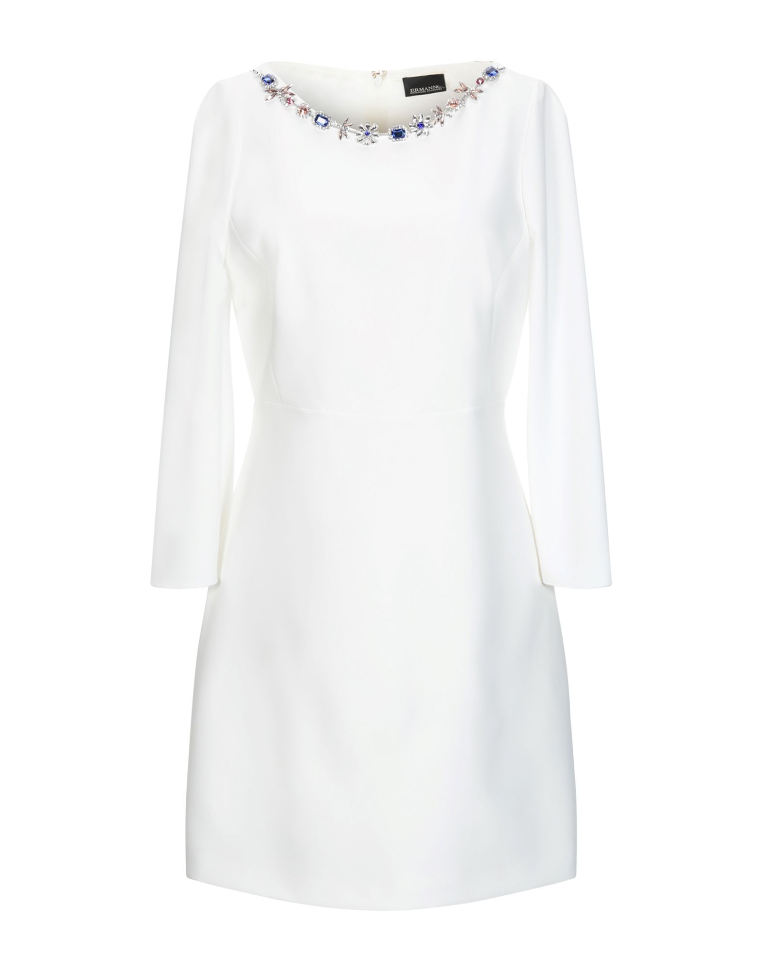 ERMANNO DI ERMANNO SCERVINO Mini-kleid Damen Weiß von ERMANNO DI ERMANNO SCERVINO