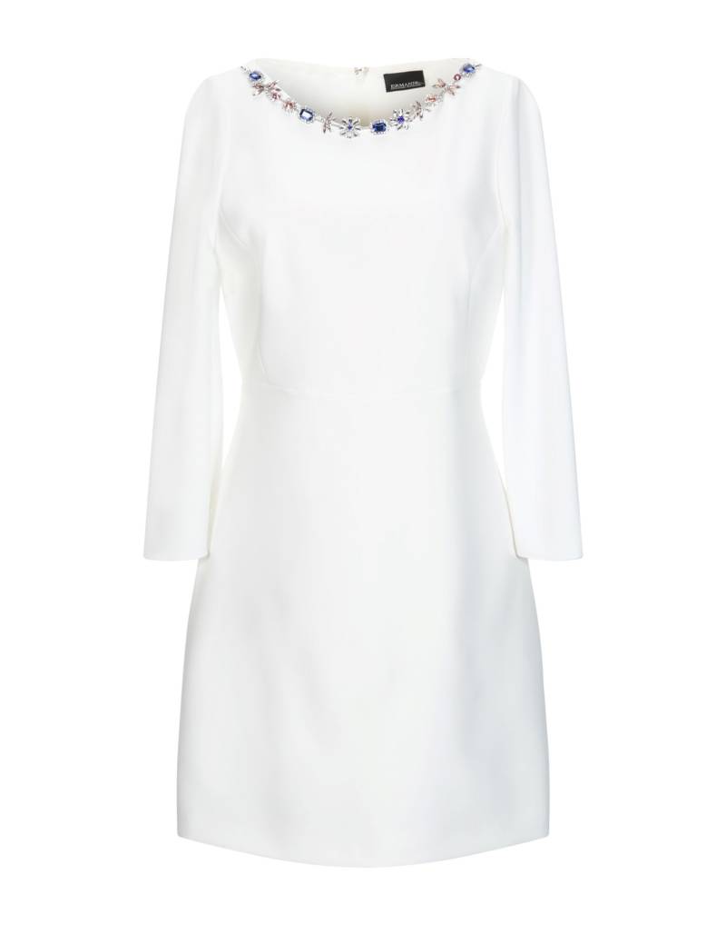 ERMANNO DI ERMANNO SCERVINO Mini-kleid Damen Weiß von ERMANNO DI ERMANNO SCERVINO