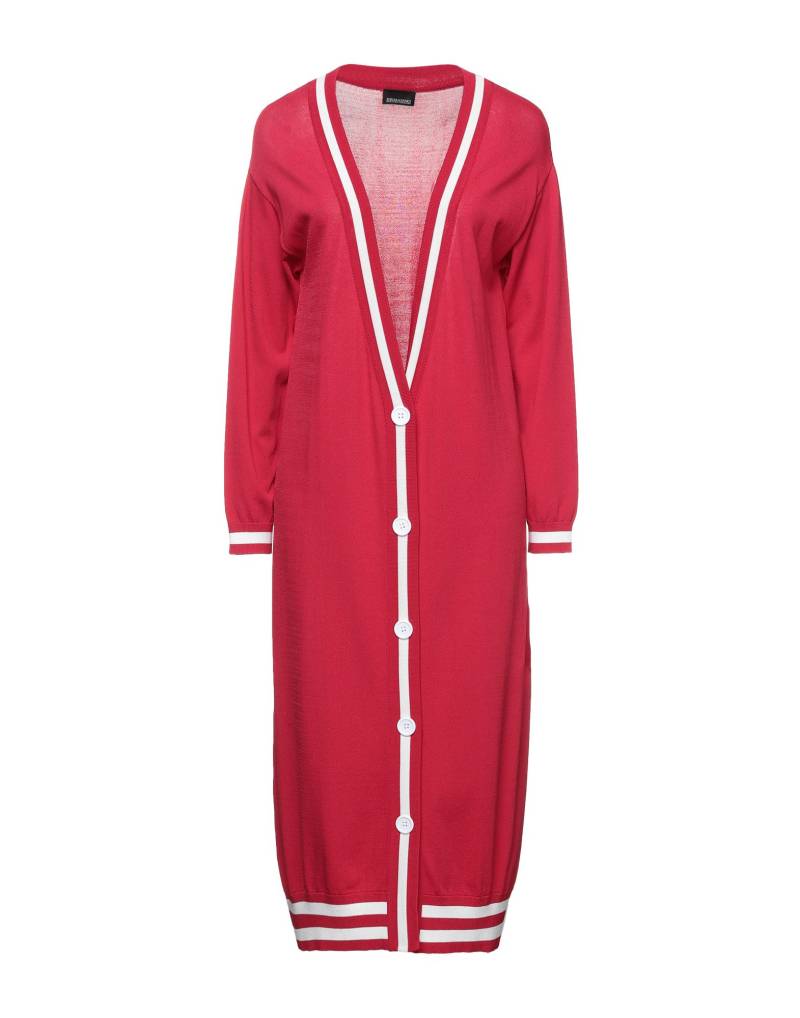 ERMANNO DI ERMANNO SCERVINO Strickjacke Damen Rot von ERMANNO DI ERMANNO SCERVINO