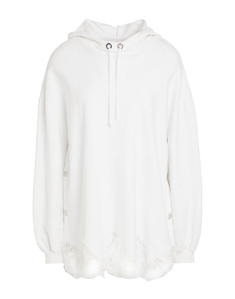 ERMANNO DI ERMANNO SCERVINO Sweatshirt Damen Weiß von ERMANNO DI ERMANNO SCERVINO