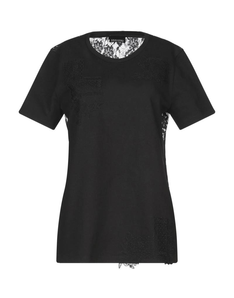ERMANNO DI ERMANNO SCERVINO T-shirts Damen Schwarz von ERMANNO DI ERMANNO SCERVINO