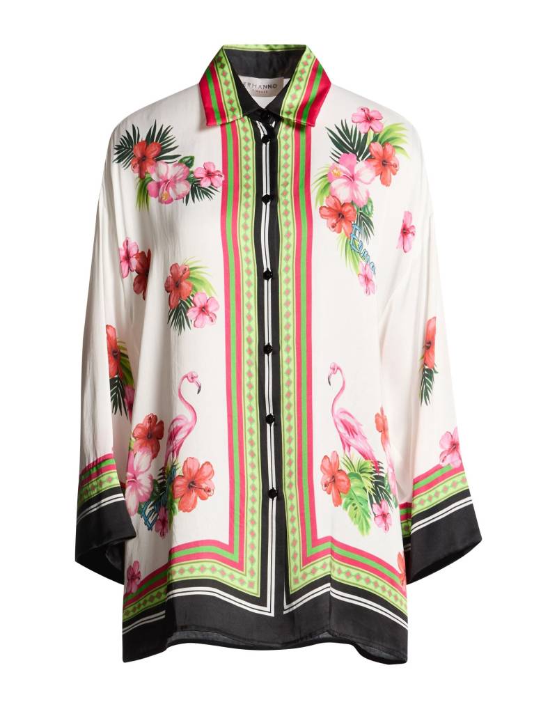 ERMANNO FIRENZE Hemd Damen Weiß von ERMANNO FIRENZE