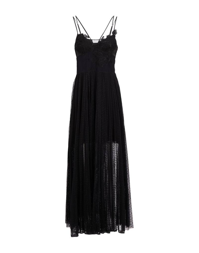 ERMANNO FIRENZE Maxi-kleid Damen Schwarz von ERMANNO FIRENZE