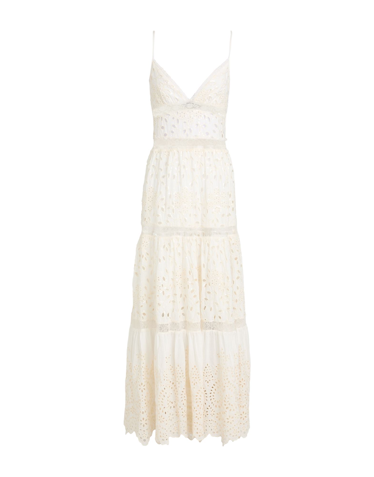 ERMANNO FIRENZE Maxi-kleid Damen Weiß von ERMANNO FIRENZE