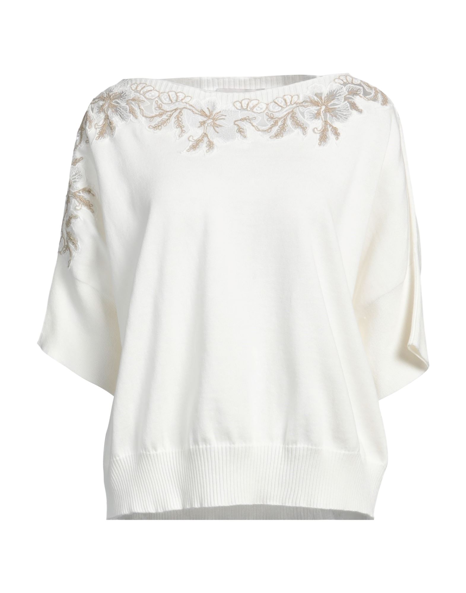 ERMANNO FIRENZE Pullover Damen Elfenbein von ERMANNO FIRENZE