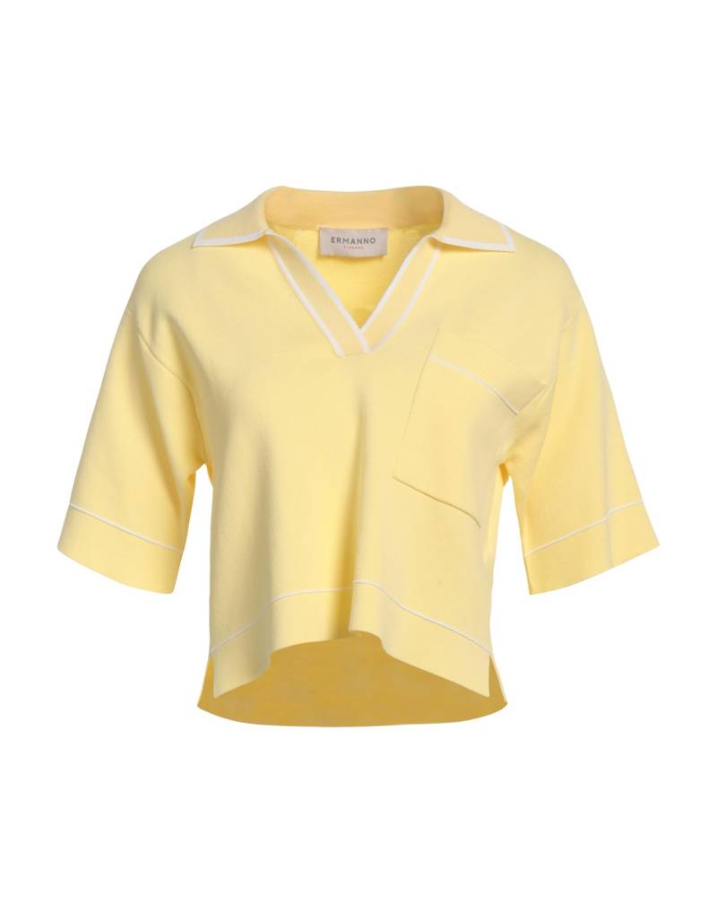 ERMANNO FIRENZE Pullover Damen Gelb von ERMANNO FIRENZE