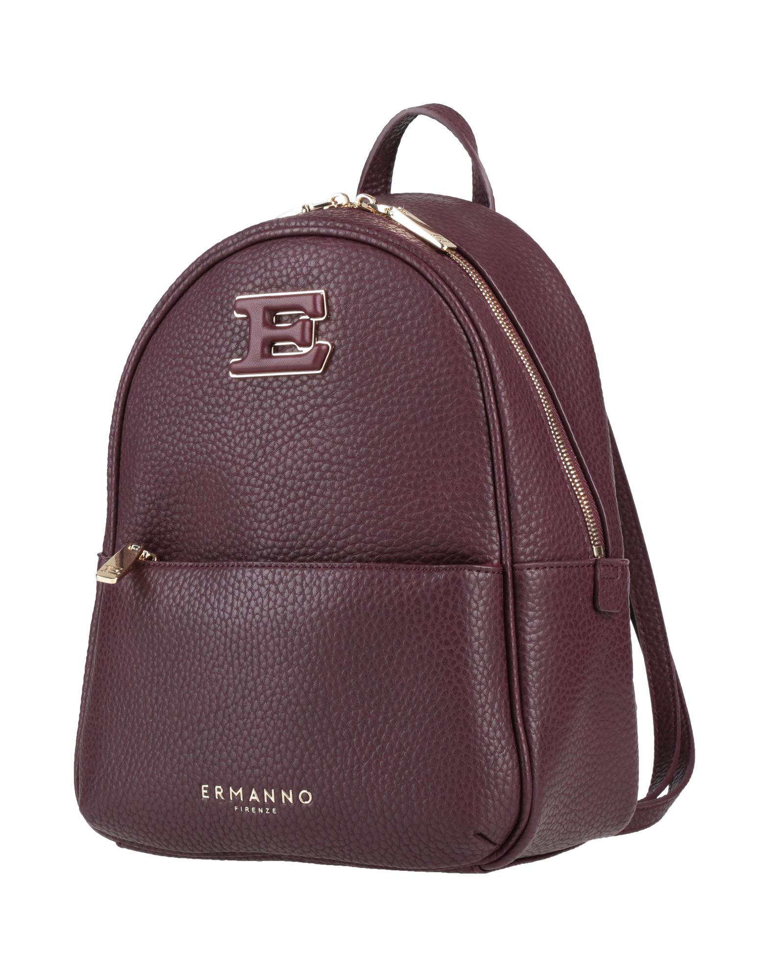 ERMANNO FIRENZE Rucksack Damen Pflaume von ERMANNO FIRENZE