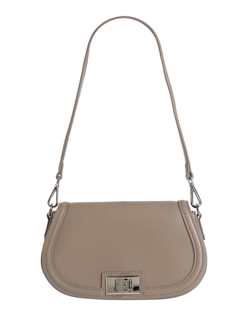 ERMANNO FIRENZE Schultertasche Damen Maulwurfsgrau von ERMANNO FIRENZE