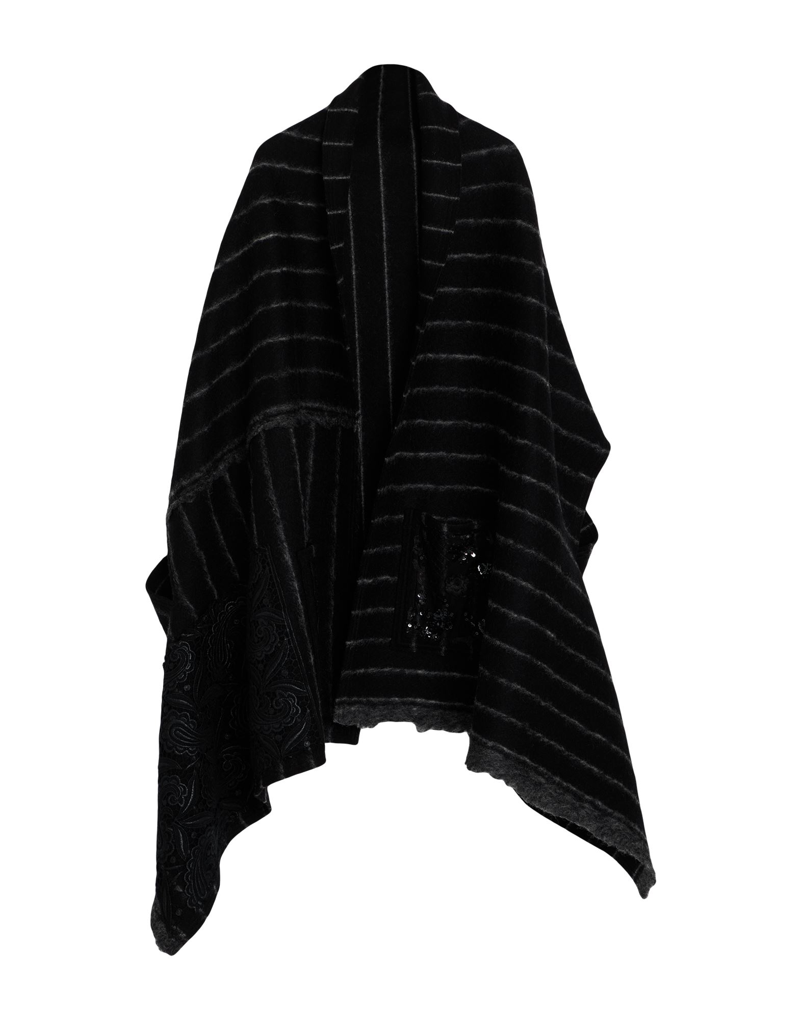 ERMANNO GALLAMINI Cape Damen Schwarz ERMANNO GALLAMINI Cape Damen Schwarz von ERMANNO GALLAMINI