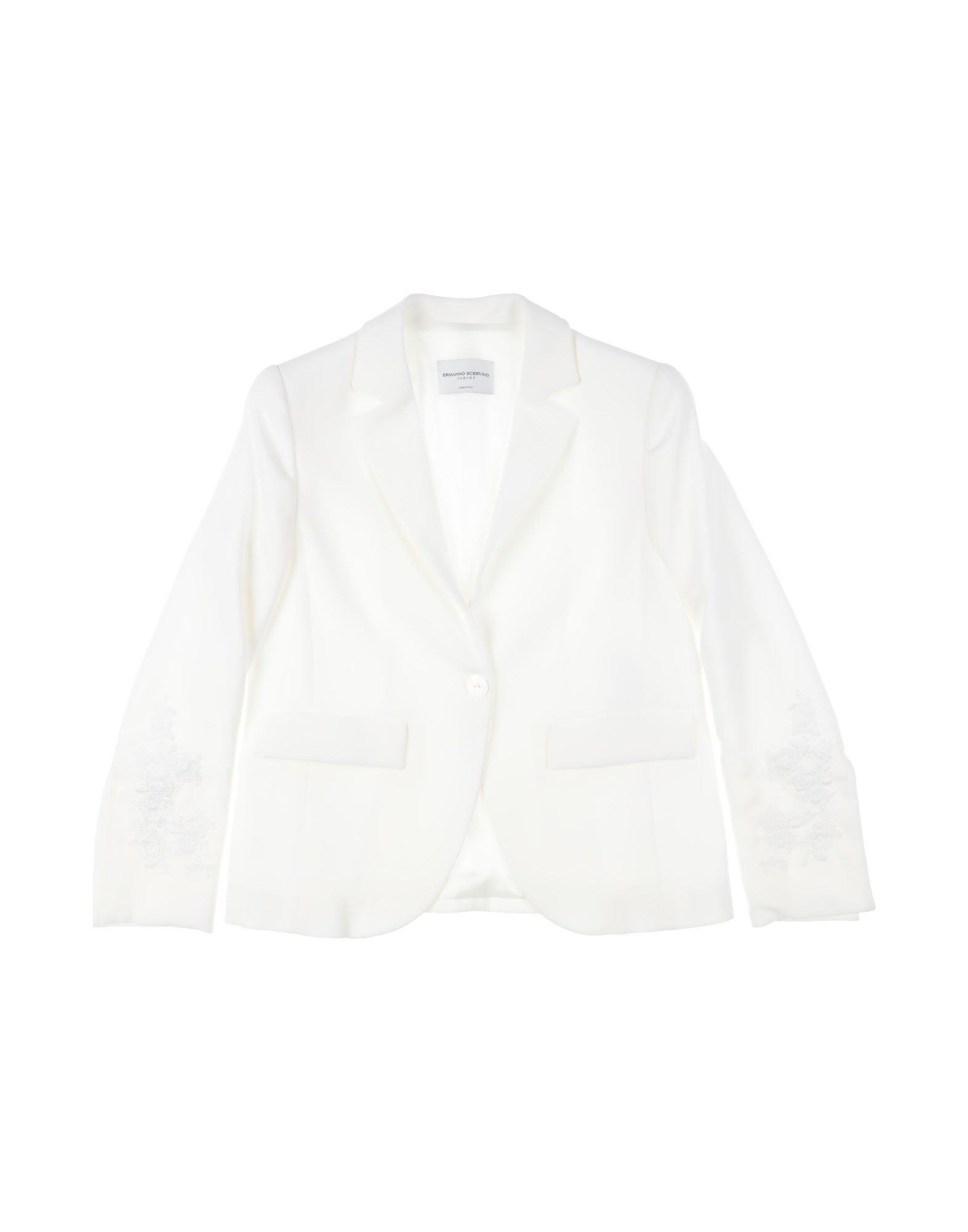 ERMANNO SCERVINO JUNIOR Blazer Kinder Weiß von ERMANNO SCERVINO JUNIOR