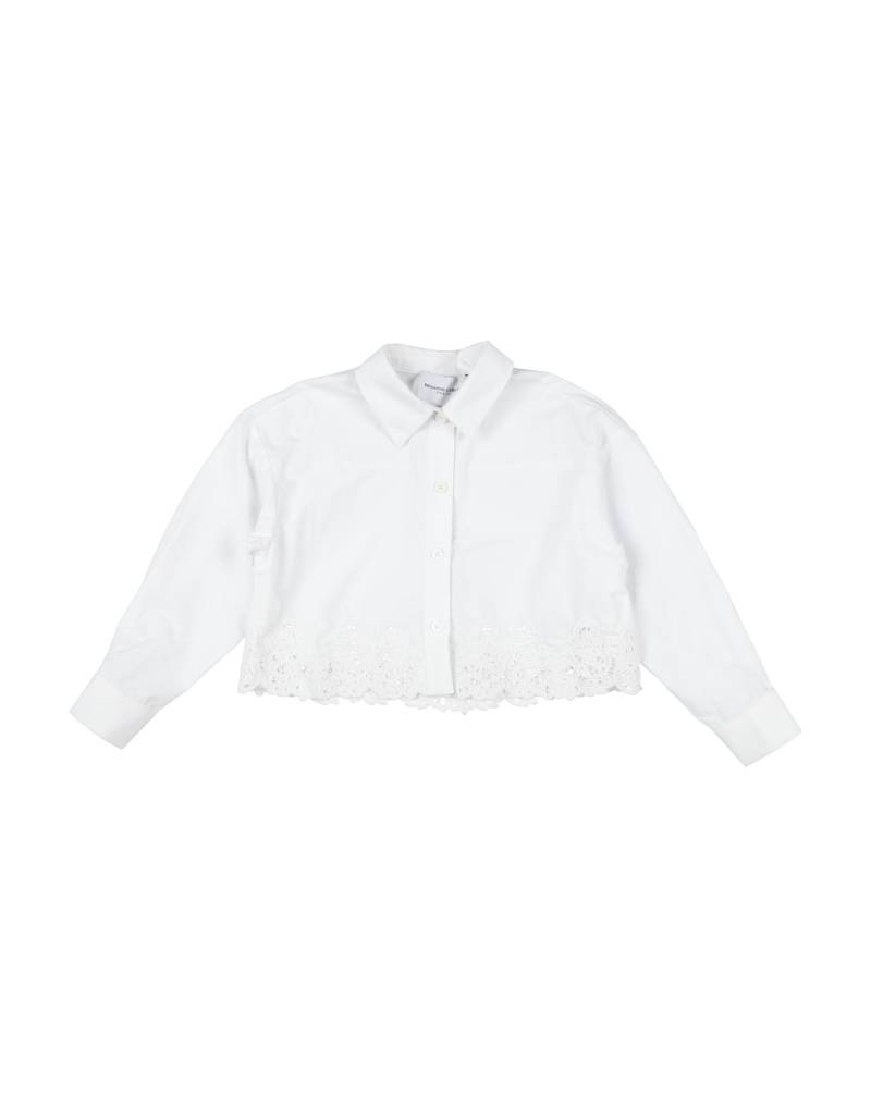 ERMANNO SCERVINO JUNIOR Hemd Kinder Weiß von ERMANNO SCERVINO JUNIOR