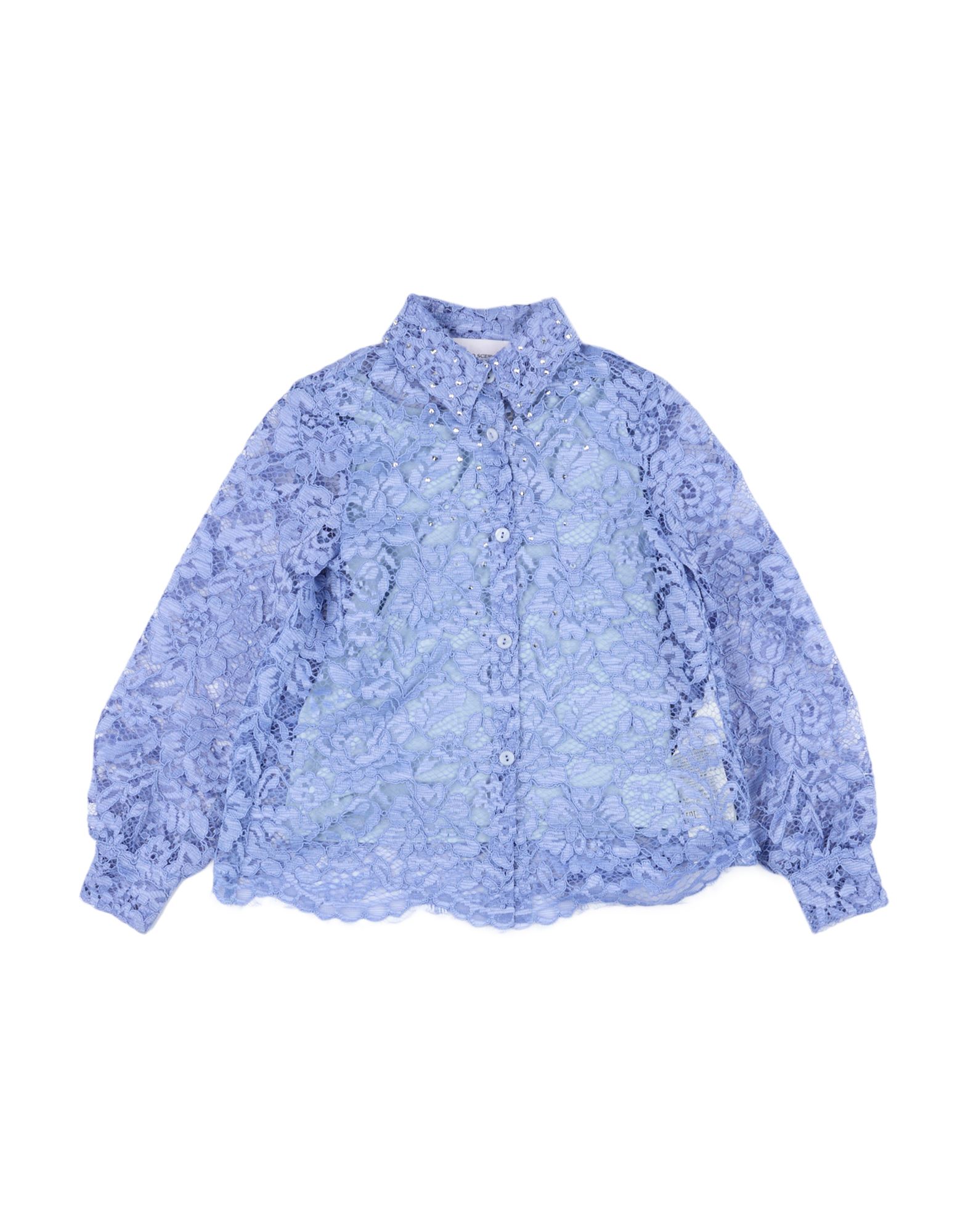 ERMANNO SCERVINO JUNIOR Hemd Kinder Blaugrau von ERMANNO SCERVINO JUNIOR