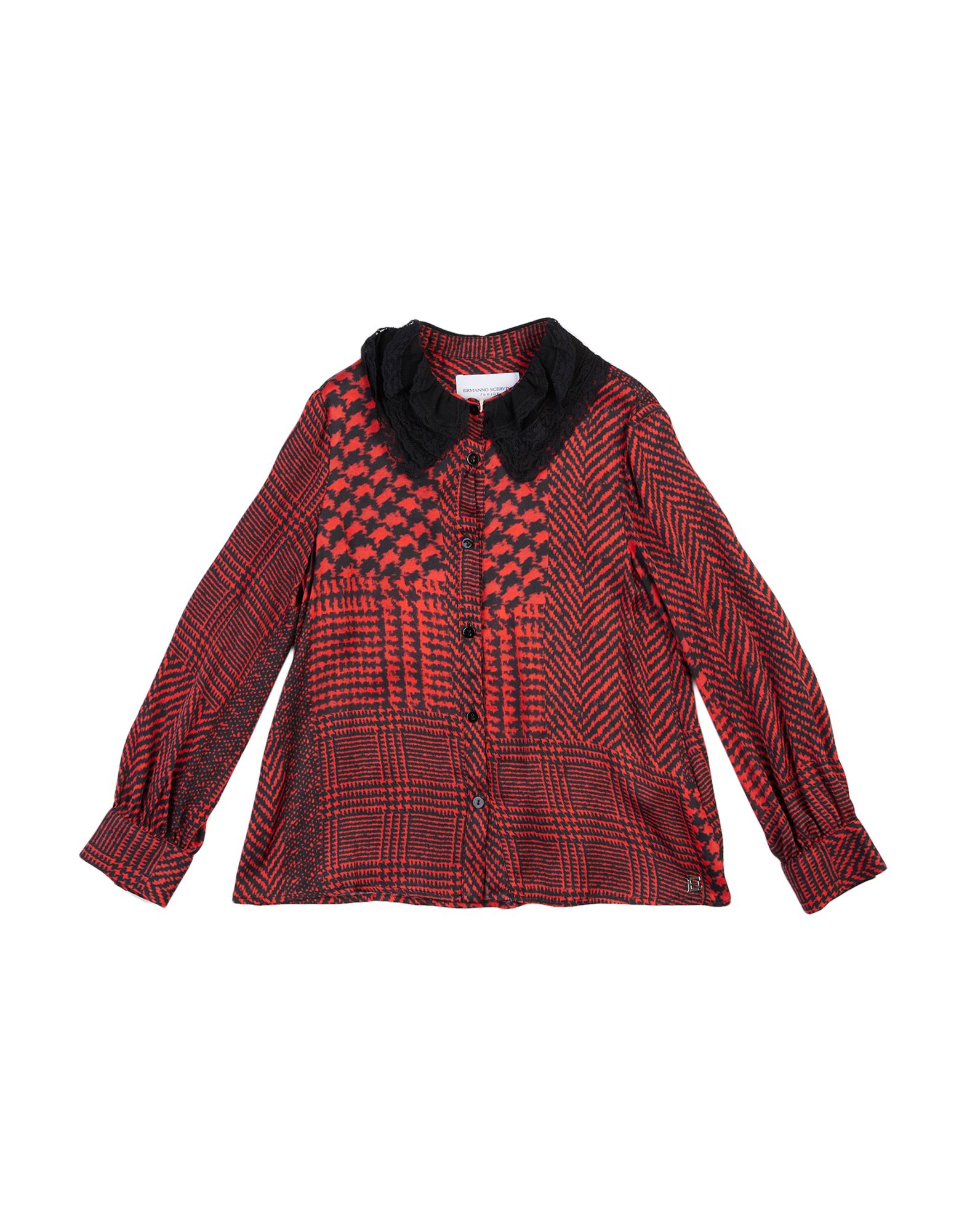 ERMANNO SCERVINO JUNIOR Hemd Kinder Rot von ERMANNO SCERVINO JUNIOR