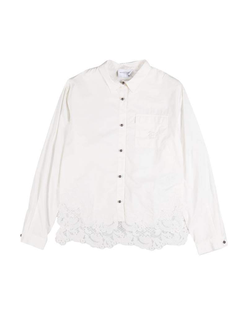 ERMANNO SCERVINO JUNIOR Hemd Kinder Weiß von ERMANNO SCERVINO JUNIOR