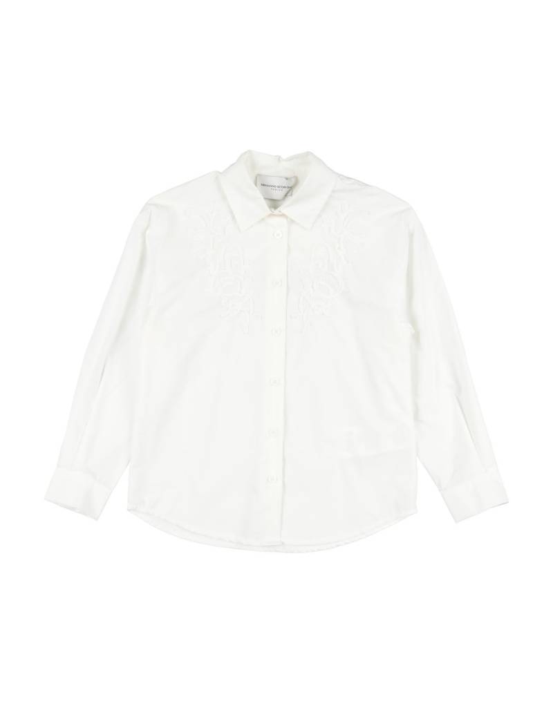 ERMANNO SCERVINO JUNIOR Hemd Kinder Weiß von ERMANNO SCERVINO JUNIOR