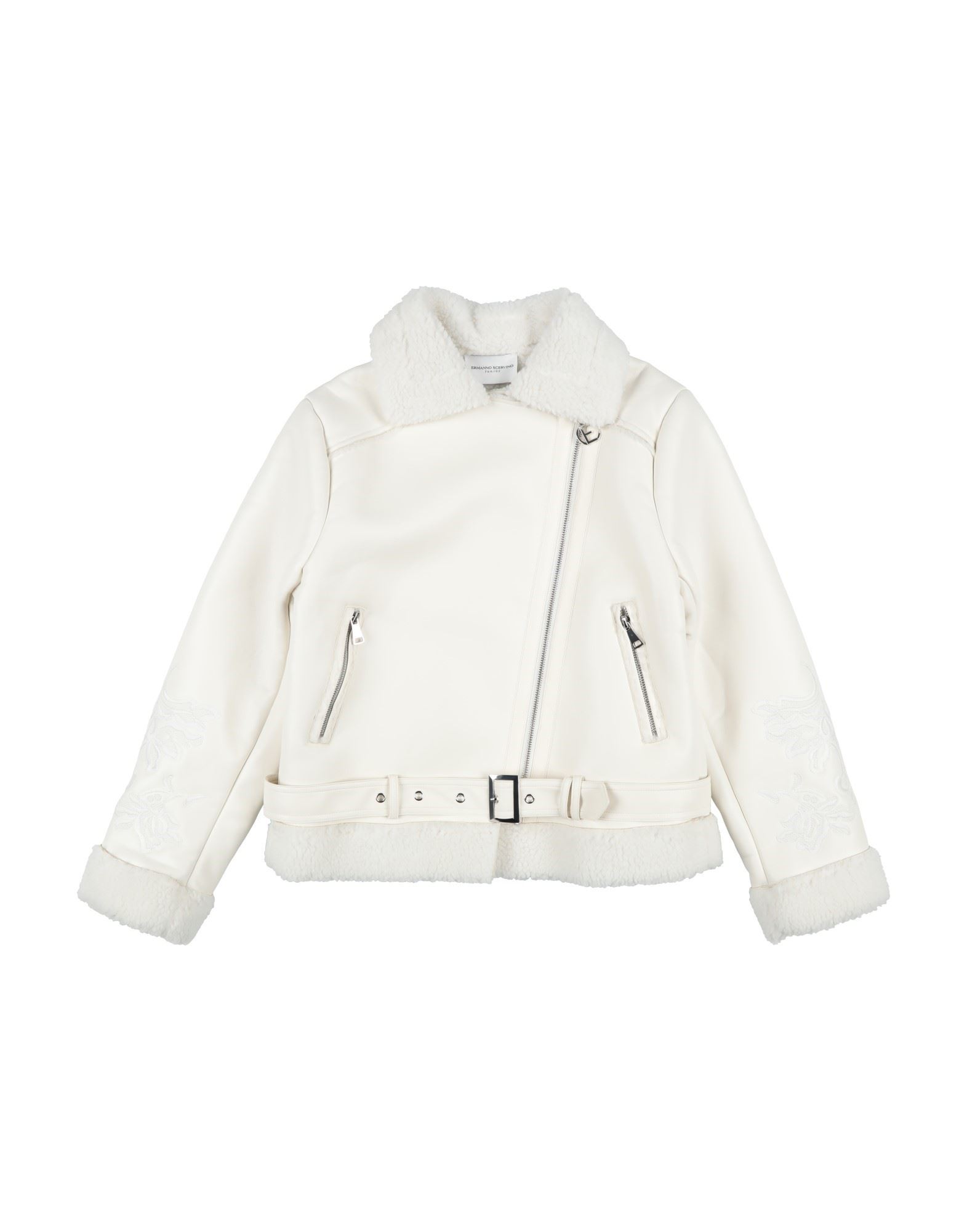 ERMANNO SCERVINO JUNIOR Jacke & Anorak Kinder Cremeweiß von ERMANNO SCERVINO JUNIOR