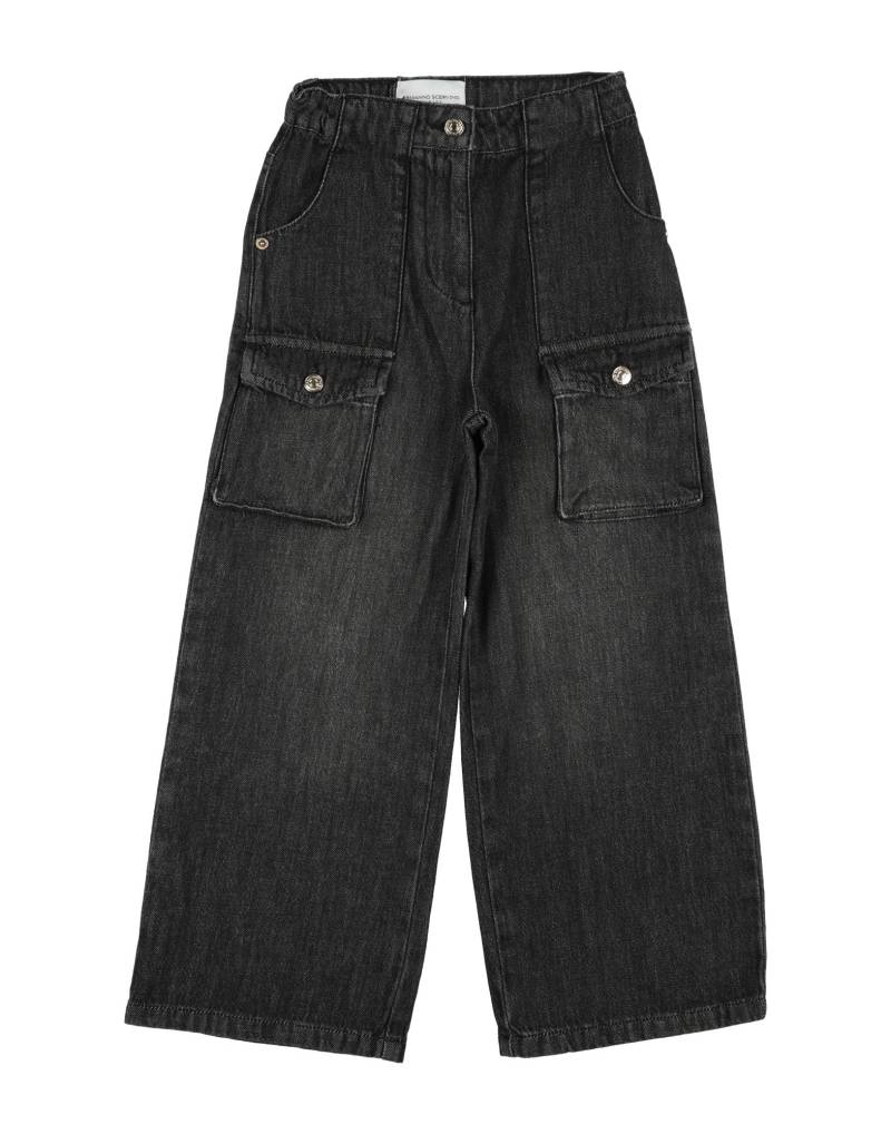 ERMANNO SCERVINO JUNIOR Jeanshose Kinder Schwarz von ERMANNO SCERVINO JUNIOR