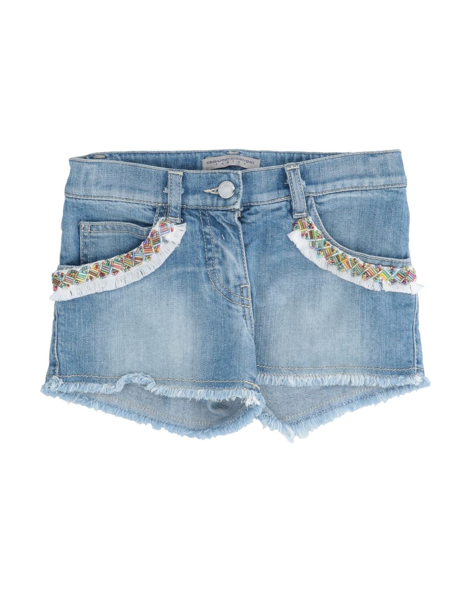 ERMANNO SCERVINO JUNIOR Jeansshorts Kinder Blau von ERMANNO SCERVINO JUNIOR