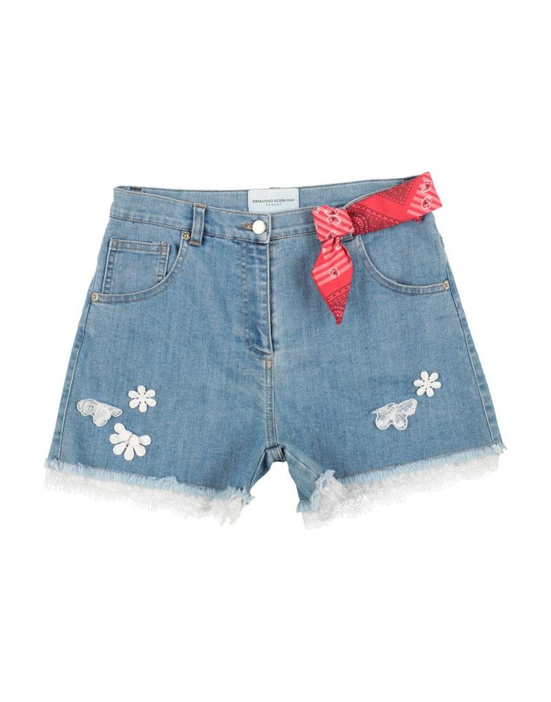 ERMANNO SCERVINO JUNIOR Jeansshorts Kinder Blau von ERMANNO SCERVINO JUNIOR