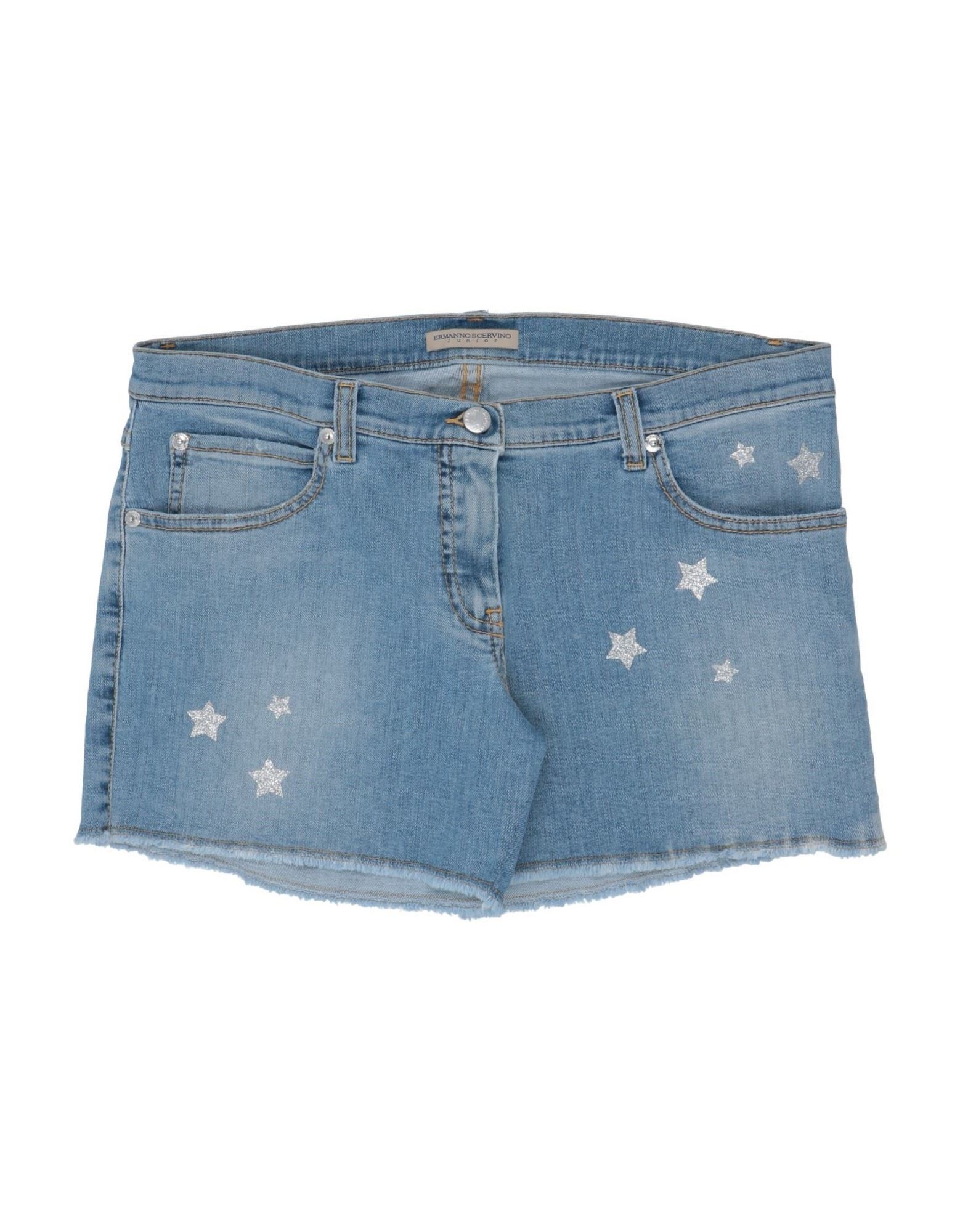 ERMANNO SCERVINO JUNIOR Jeansshorts Kinder Blau von ERMANNO SCERVINO JUNIOR