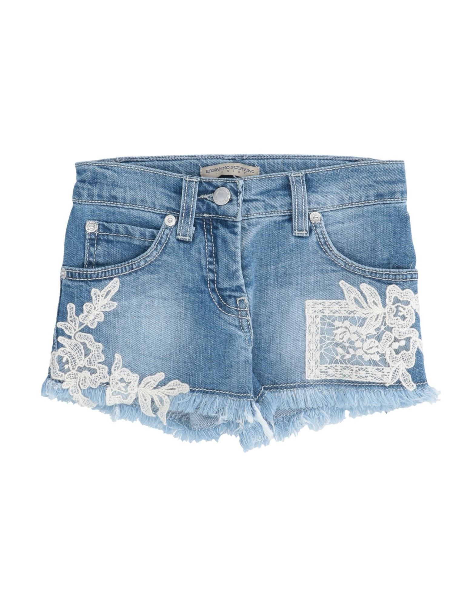 ERMANNO SCERVINO JUNIOR Jeansshorts Kinder Blau von ERMANNO SCERVINO JUNIOR