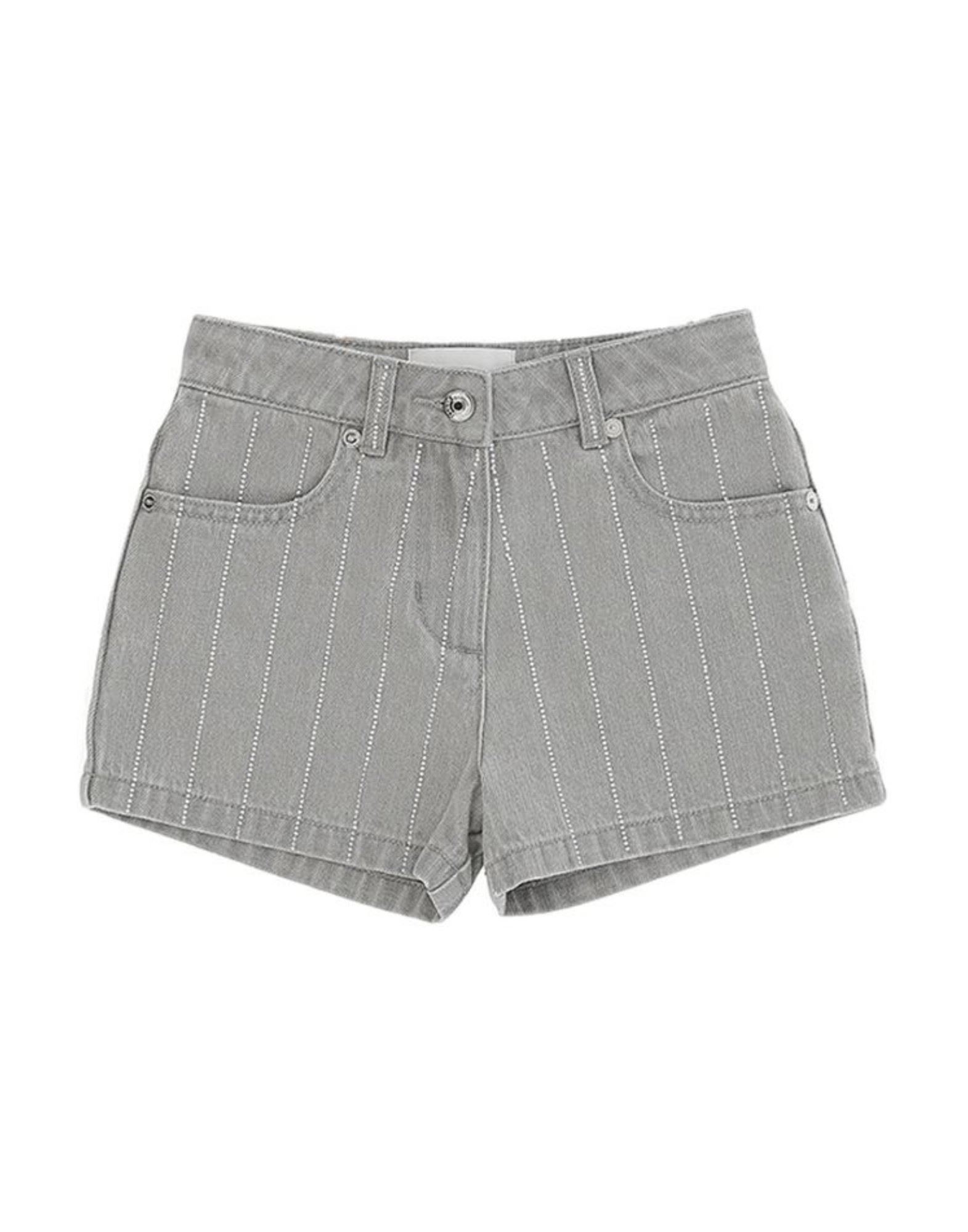 ERMANNO SCERVINO JUNIOR Jeansshorts Kinder Grau von ERMANNO SCERVINO JUNIOR