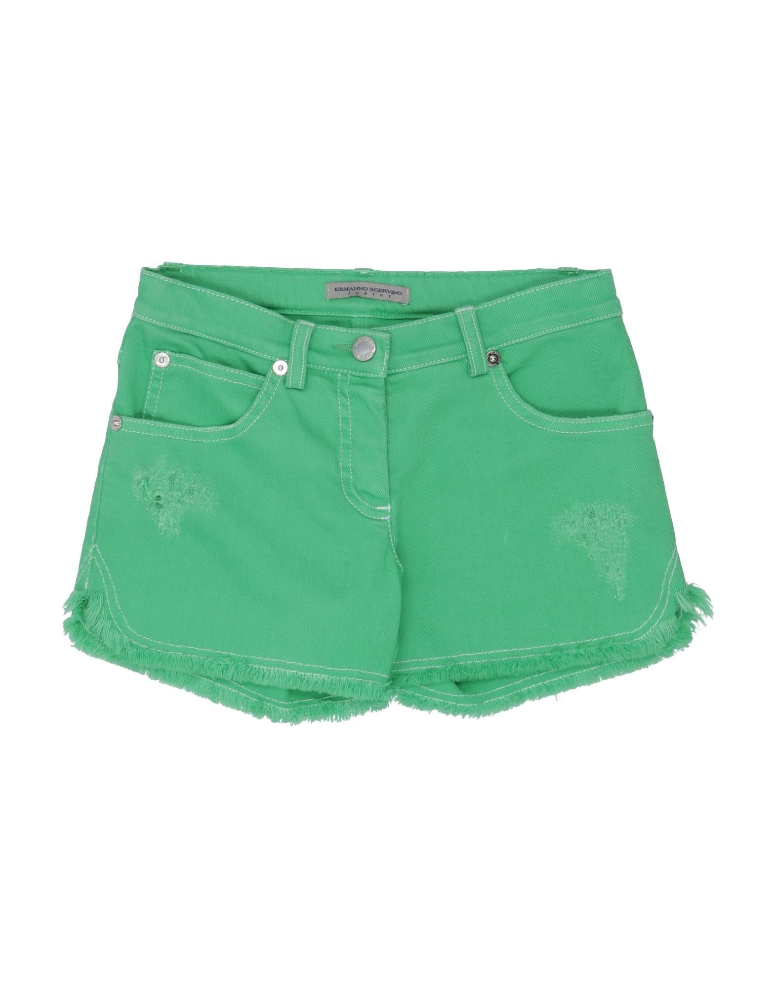 ERMANNO SCERVINO JUNIOR Jeansshorts Kinder Grün von ERMANNO SCERVINO JUNIOR