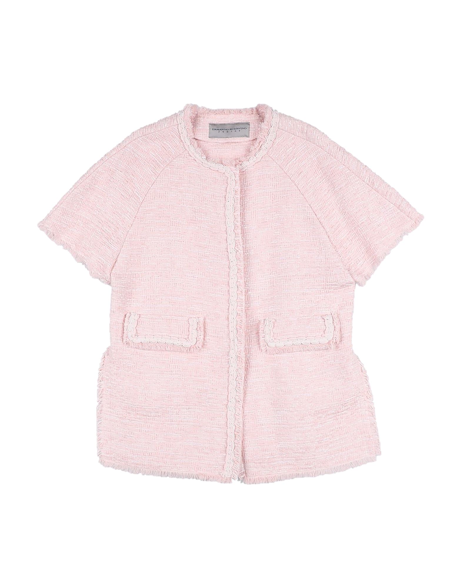 ERMANNO SCERVINO JUNIOR Jacke, Mantel & Trenchcoat Kinder Rosa von ERMANNO SCERVINO JUNIOR