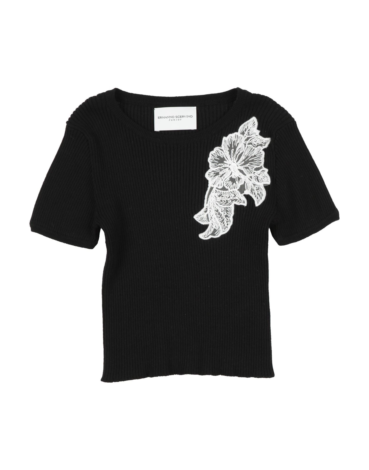 ERMANNO SCERVINO JUNIOR Pullover Kinder Schwarz von ERMANNO SCERVINO JUNIOR