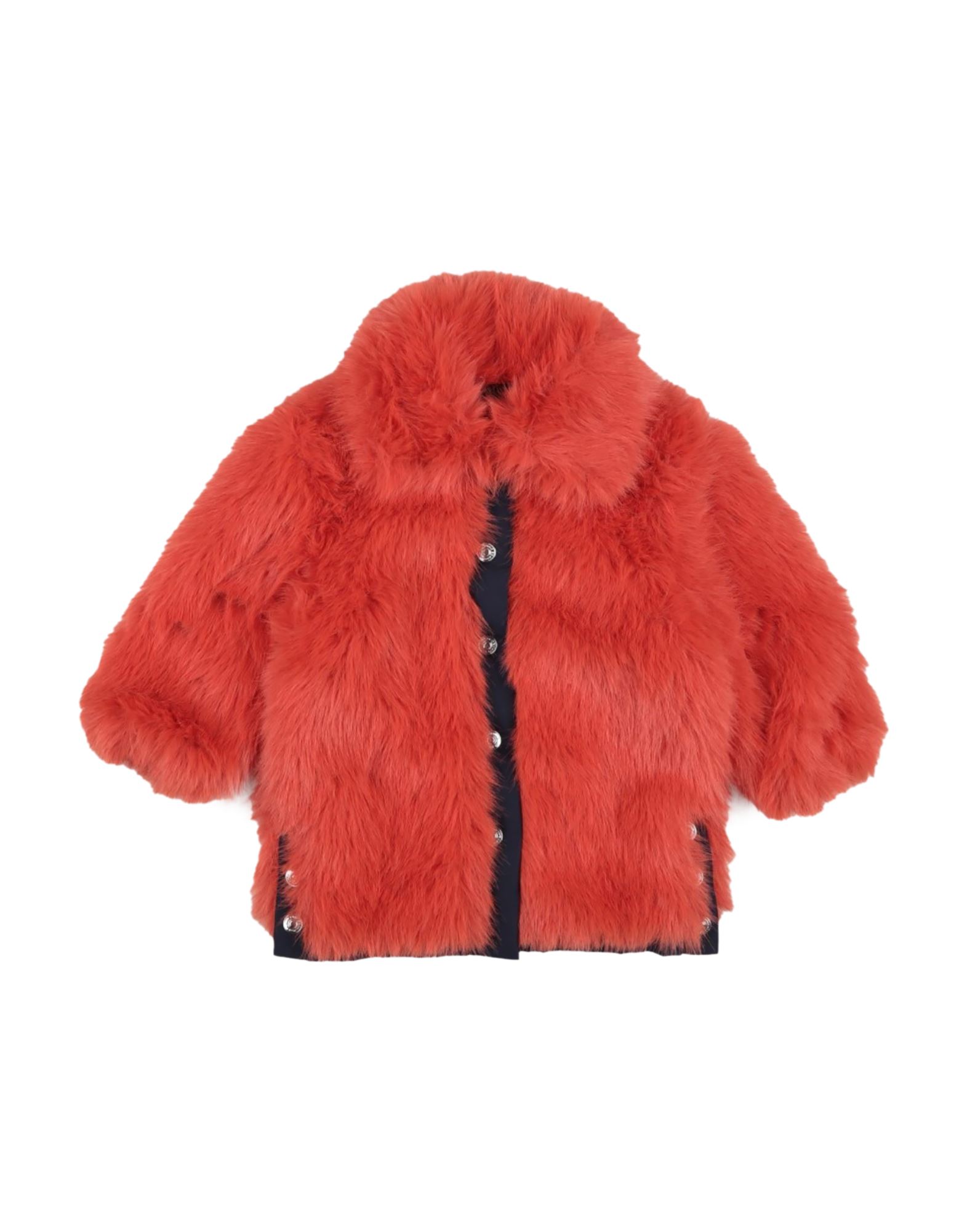 ERMANNO SCERVINO JUNIOR Shearling- & Kunstfell Kinder Orange von ERMANNO SCERVINO JUNIOR